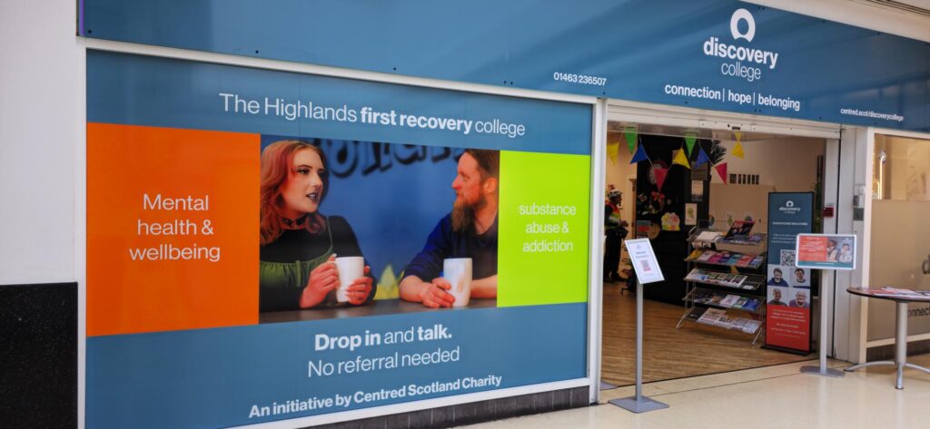The Discovery College in Inverness city centre
